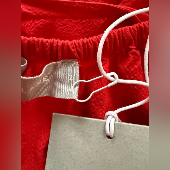 NWT - Everlane - Pinafore Strappy Back Red Midi Dress, Strappy Back - Size 2 - Picture 7 of 9